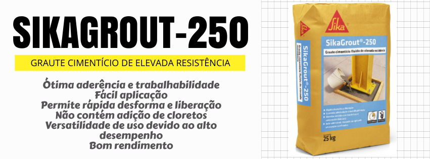 Sikagrout-250 - Graute de alto desempenho