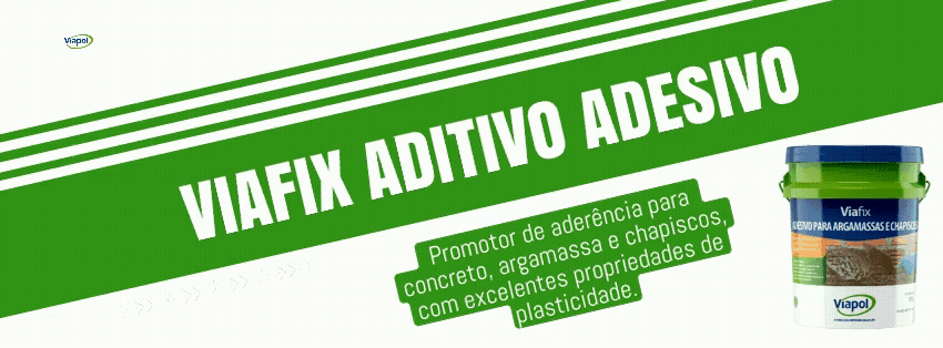 Viafix é um promotor de aderência para concreto, argamassa e chapiscos, com excelentes propriedades de plasticidade.