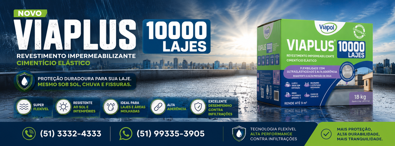 Viapol Viaplus 10000 em Porto Alegre